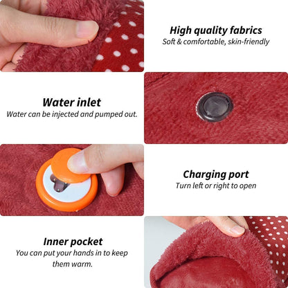 RF REDFOXX heating bag, hot water bags for pain relief, heating bag electric, Heating Pad-Heat Pouch Hot Water Bottle Bag, Electric Hot Water Bag,Heating Pad For Pain Relief (Multi Colour)