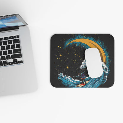 RF REDFOXX Designer Mouse Pad with Smooth Rubber Base, Moon Designs, 30.5 x 25.4 cm