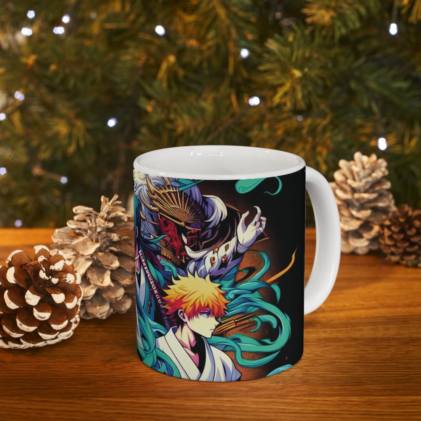 RF REDFOXX Anime Character Mug with Elemental Euphoria Design, 350ML